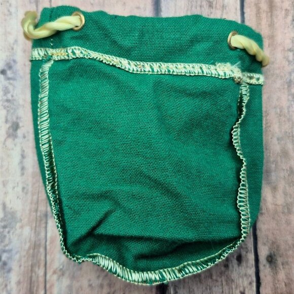 Lot of 6 Crown Royal Drawstring Mini Shooter Bags 4" Purple & Green - Picture 8 of 9